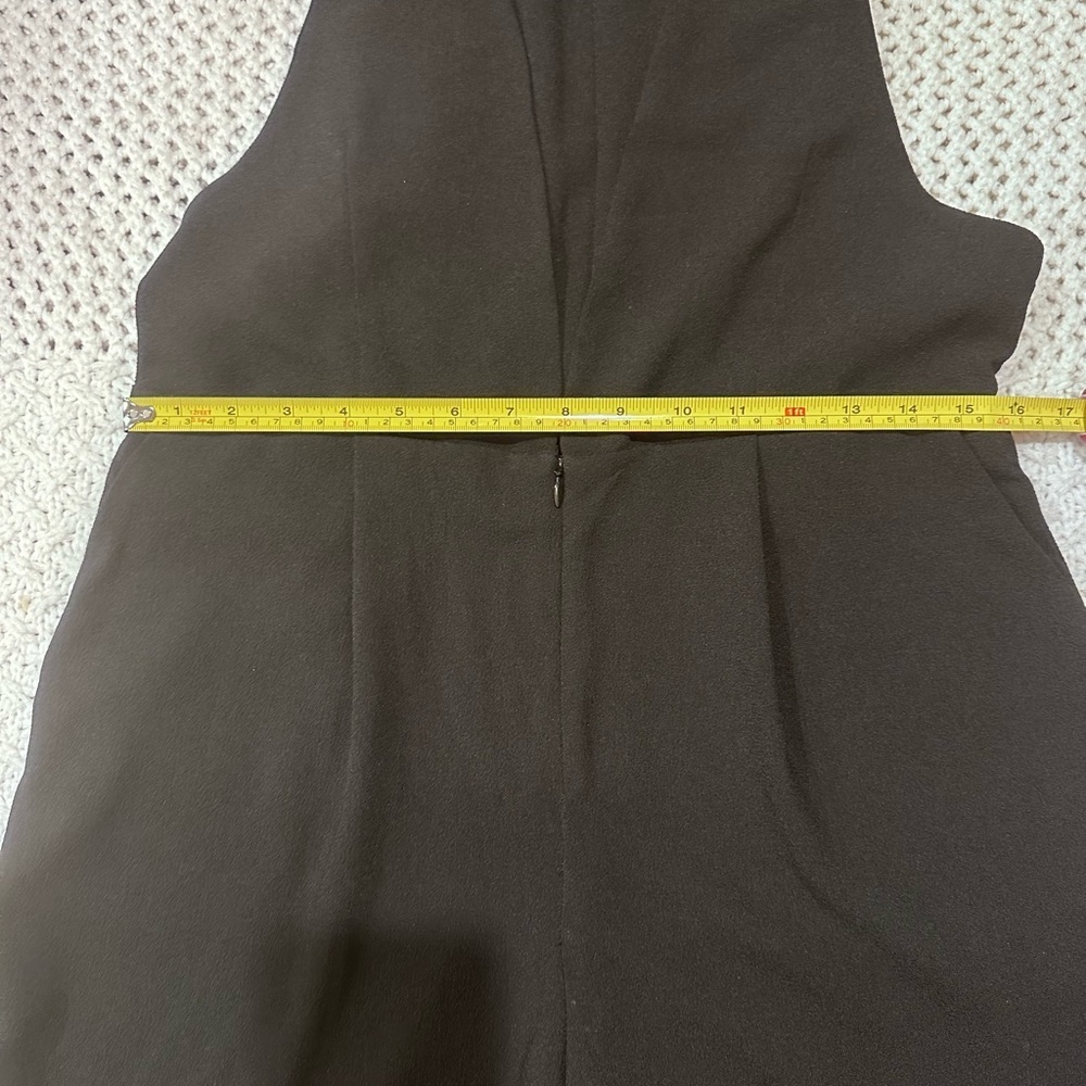 Sabina Musayev Womens Medium Elegant Black Romper - Picture 2 of 10